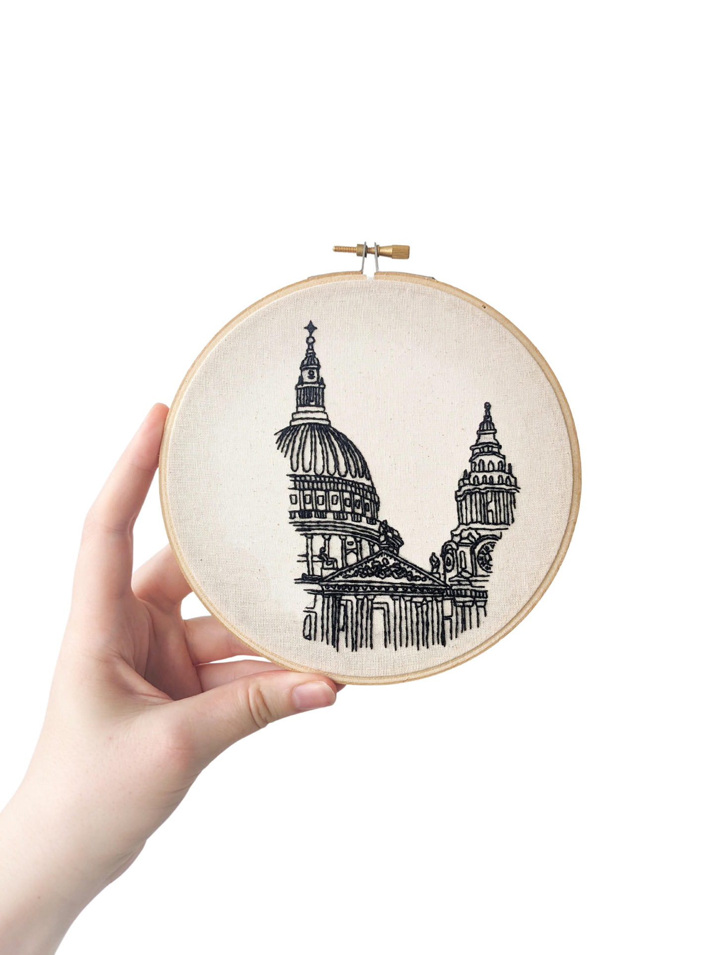 St Paul's Cathedral London Finished Embroidery