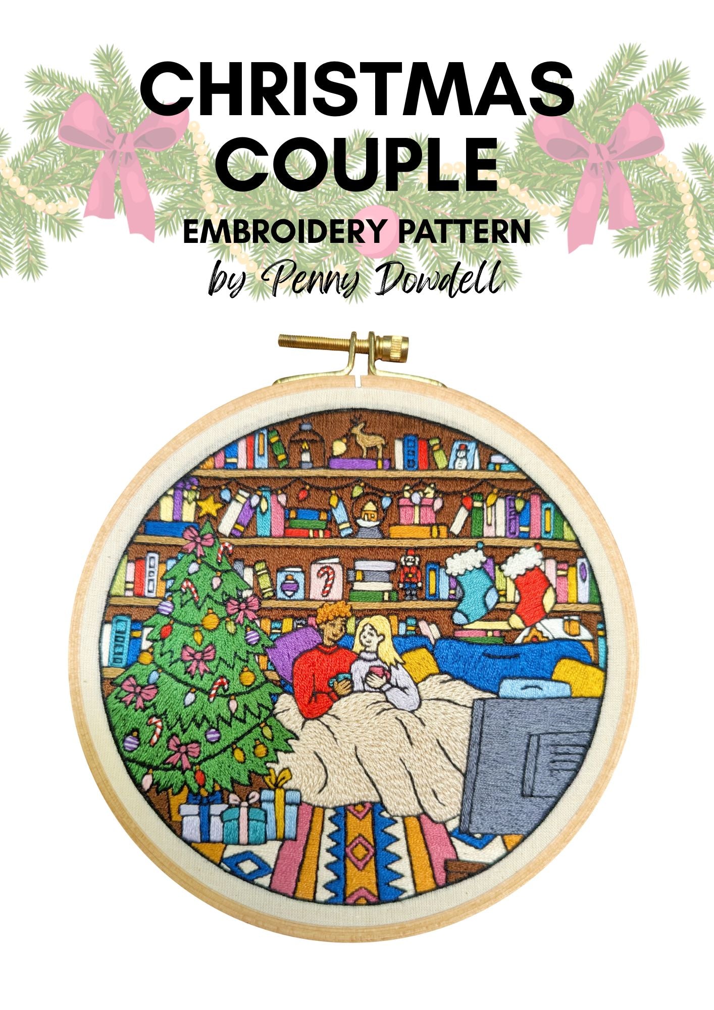 Christmas Couple, PDF PATTERN DOWNLOAD