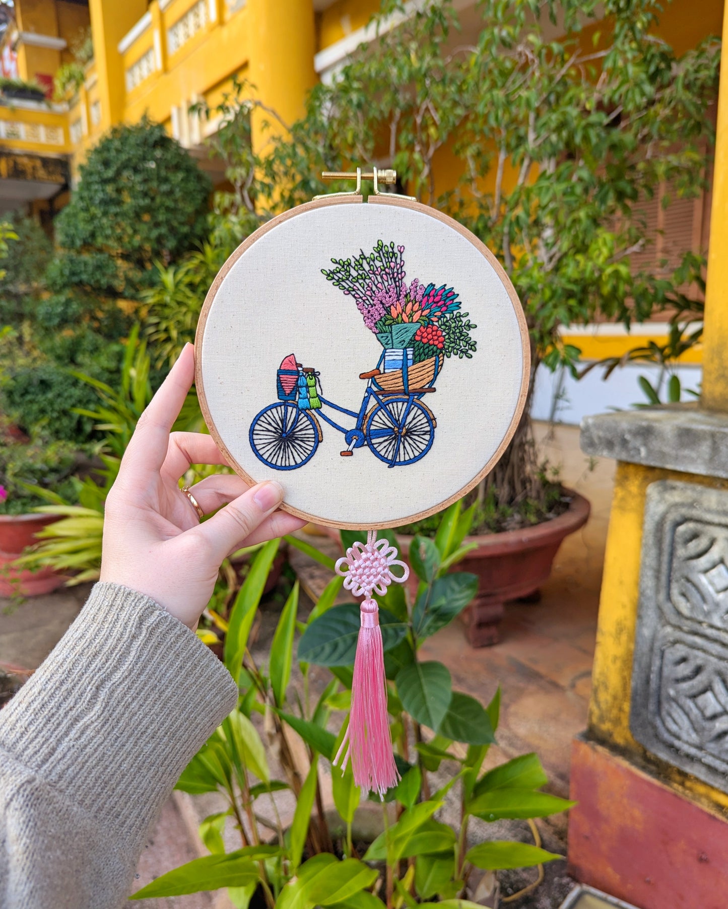 Vietnamese Flower Bicycle