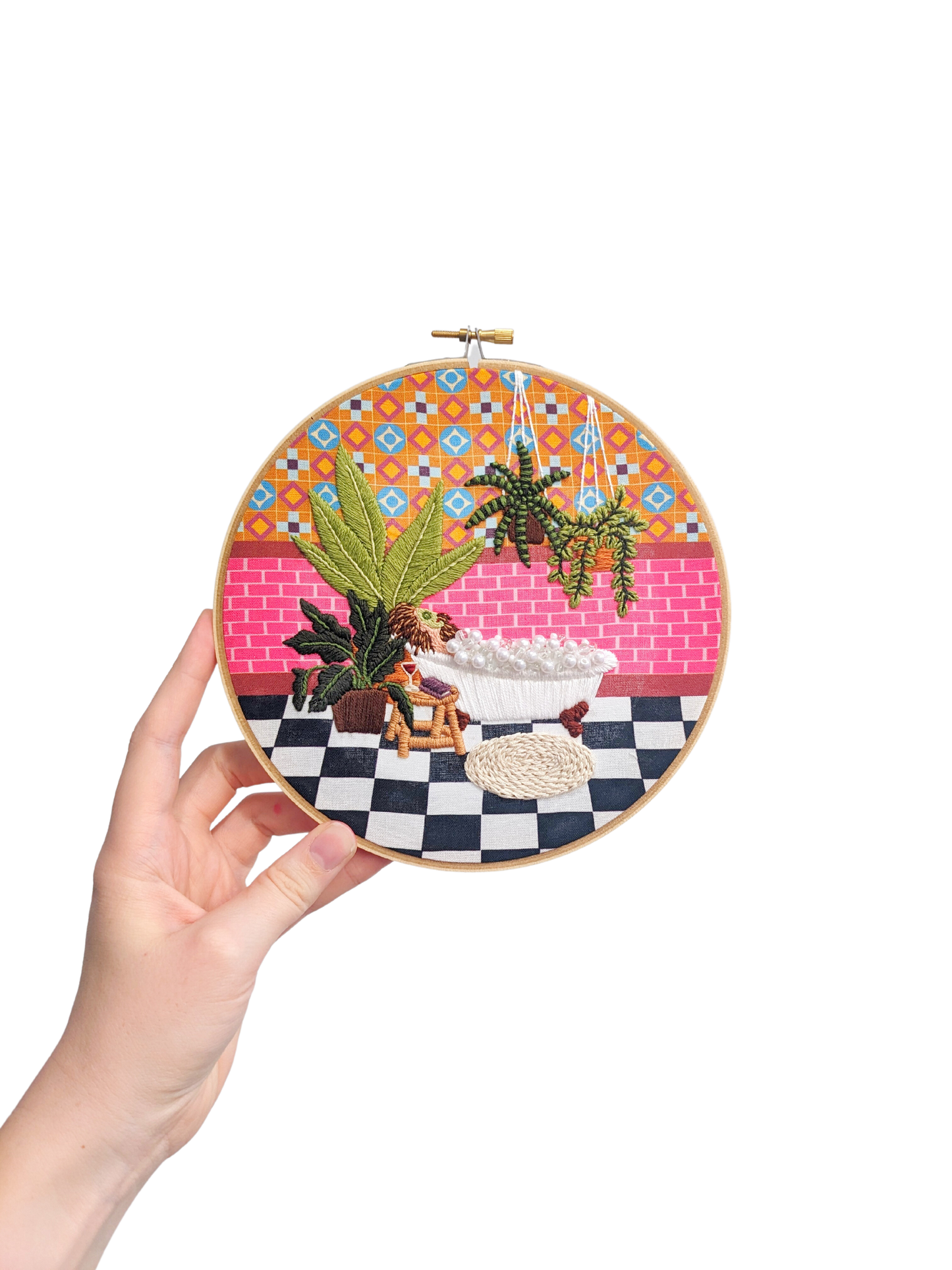 Bubble Bath Embroidery Kit