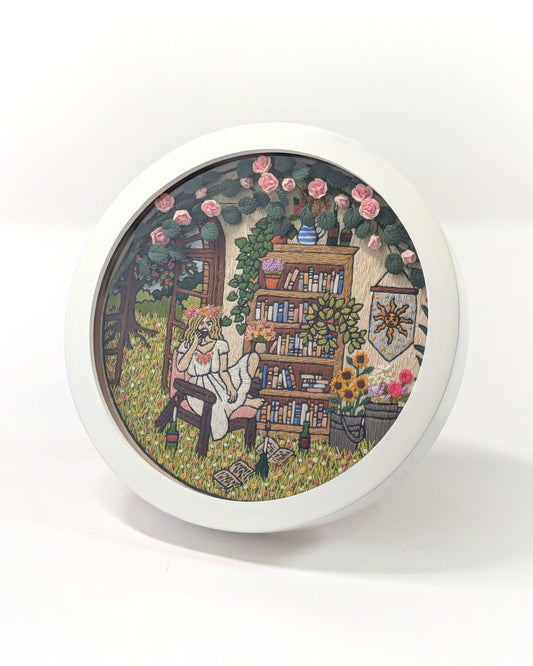 Midsummer Girl & Bookcase