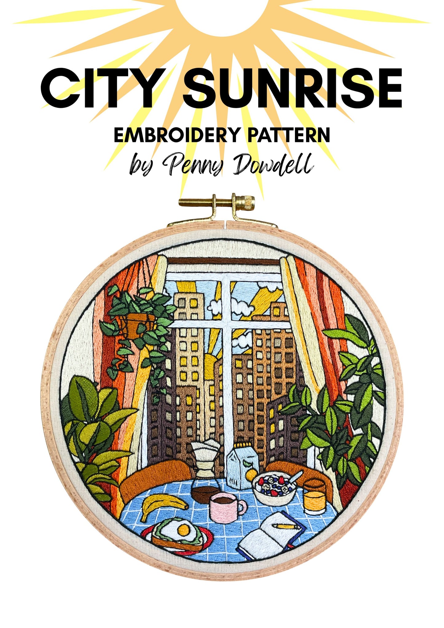 City Sunrise, PDF PATTERN DOWNLOAD