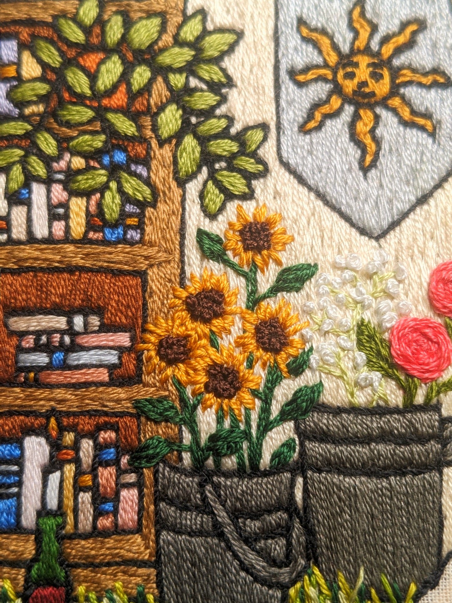 Midsummer Girl & Bookcase