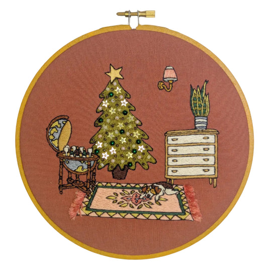Pink Christmas with Dog (Book Original)