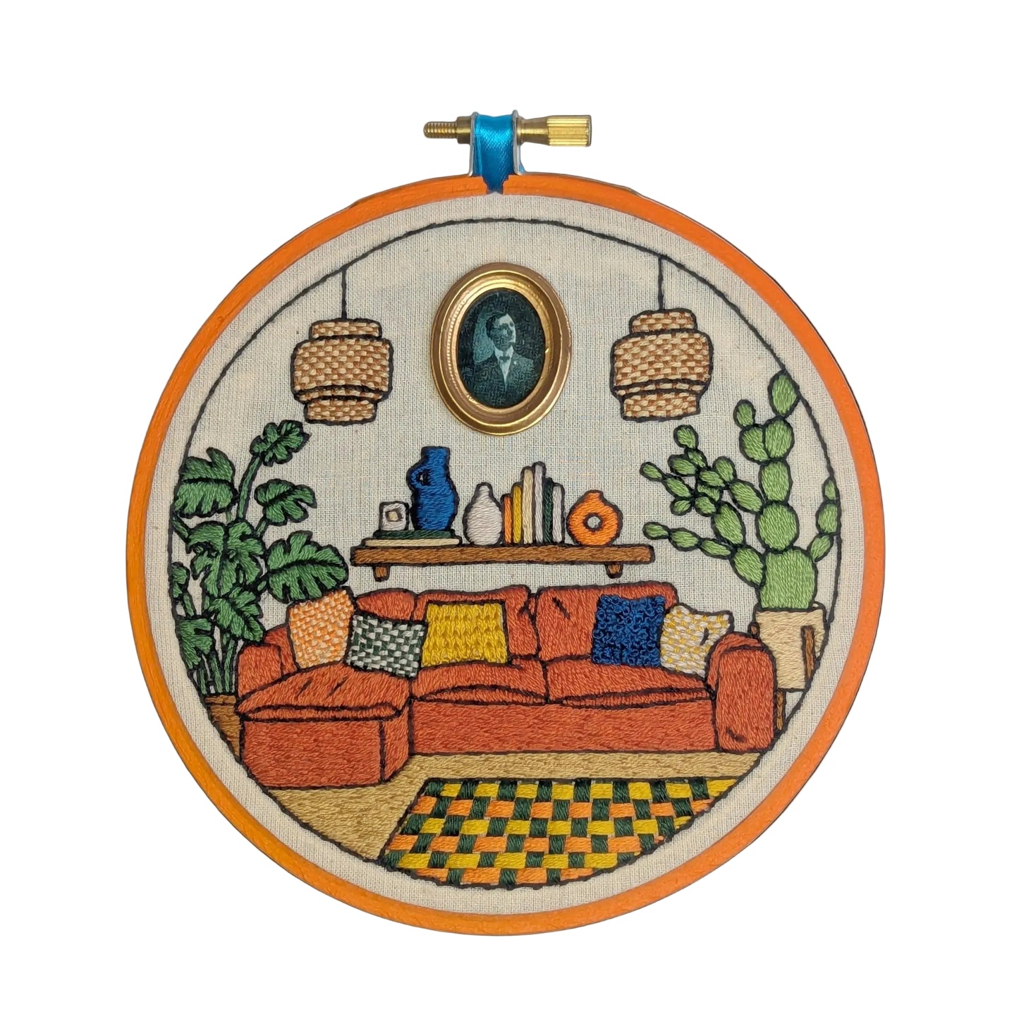 Retro Woven Living Room (Book Original)