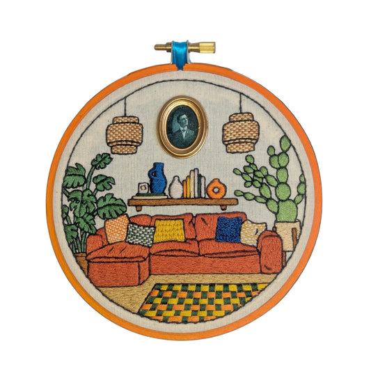 Retro Woven Living Room (Book Original)
