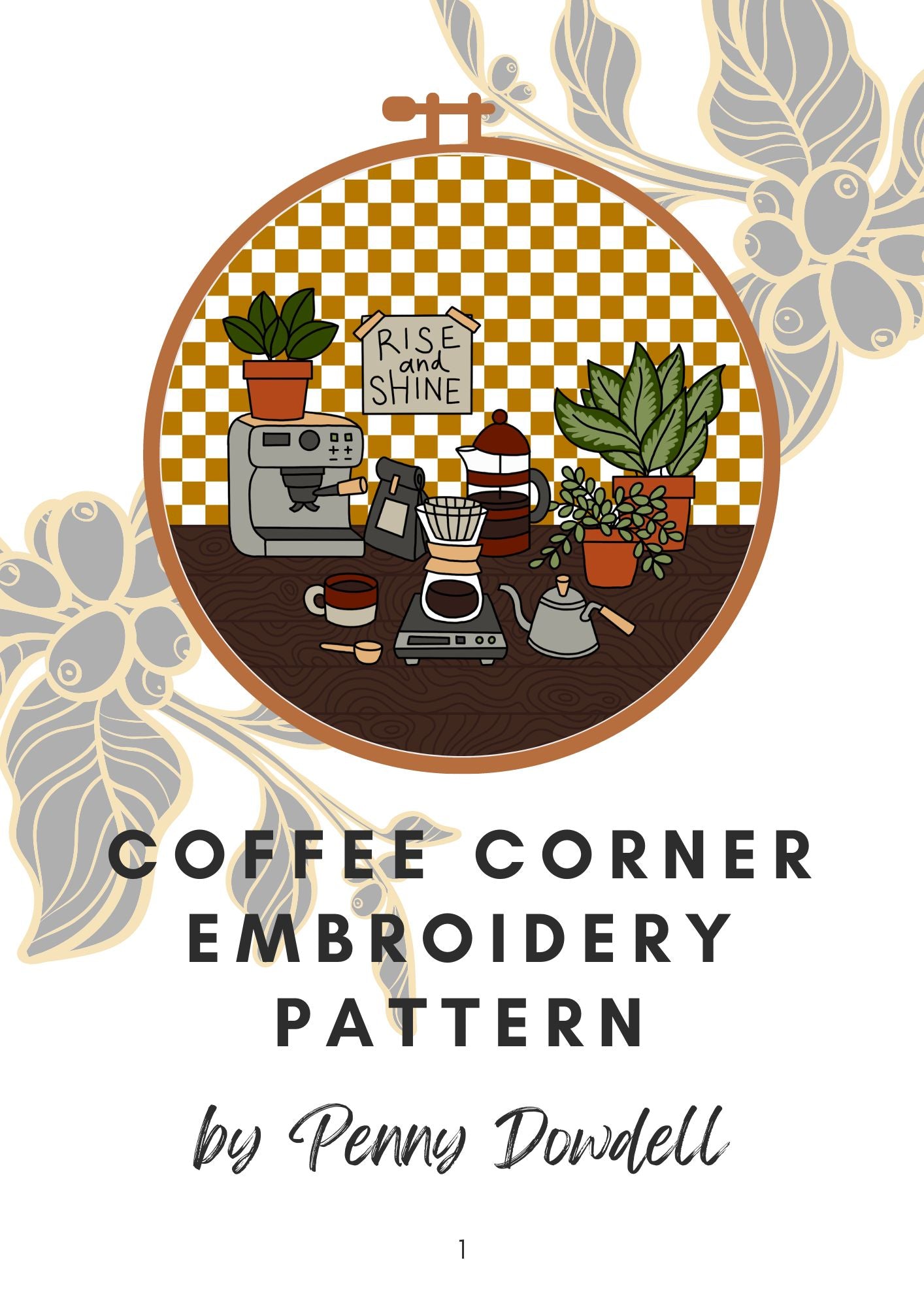 Coffee Corner PDF PATTERN DOWNLOAD